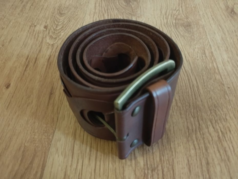 Ремінь шкіряний з Індії