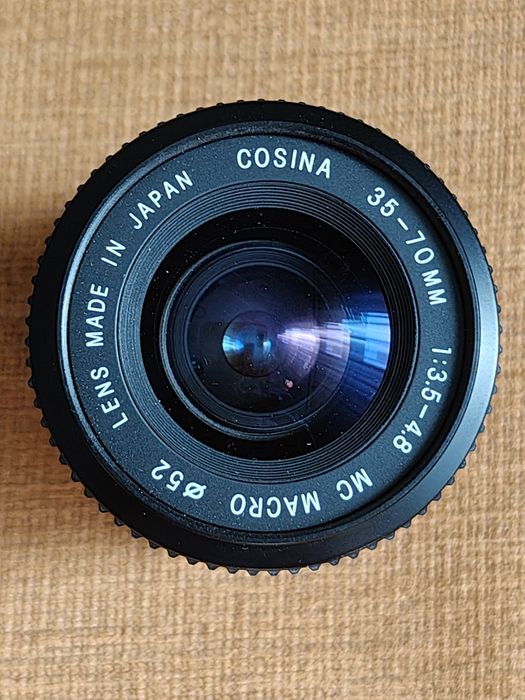Zoom vintage Cosina 35-70 mc macro