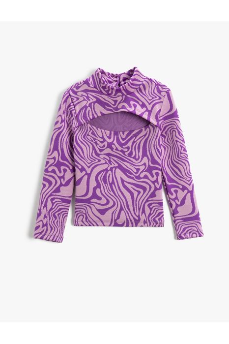 Пурпурна кофтинка на дівчинку 5-6 років реглан кофта