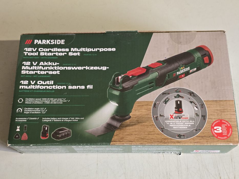 PARKSIDE 12V Ferramenta Multifunções sem Fio