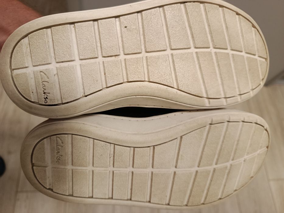 Дитячі шкіряні мокасини, сліпони Clarks, 29 розмір