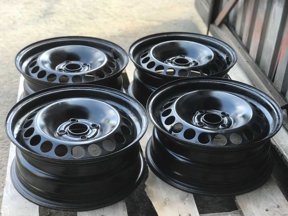 Диски Opel 4:100r15 Стальні Комплект Б/у Склад Оригінал