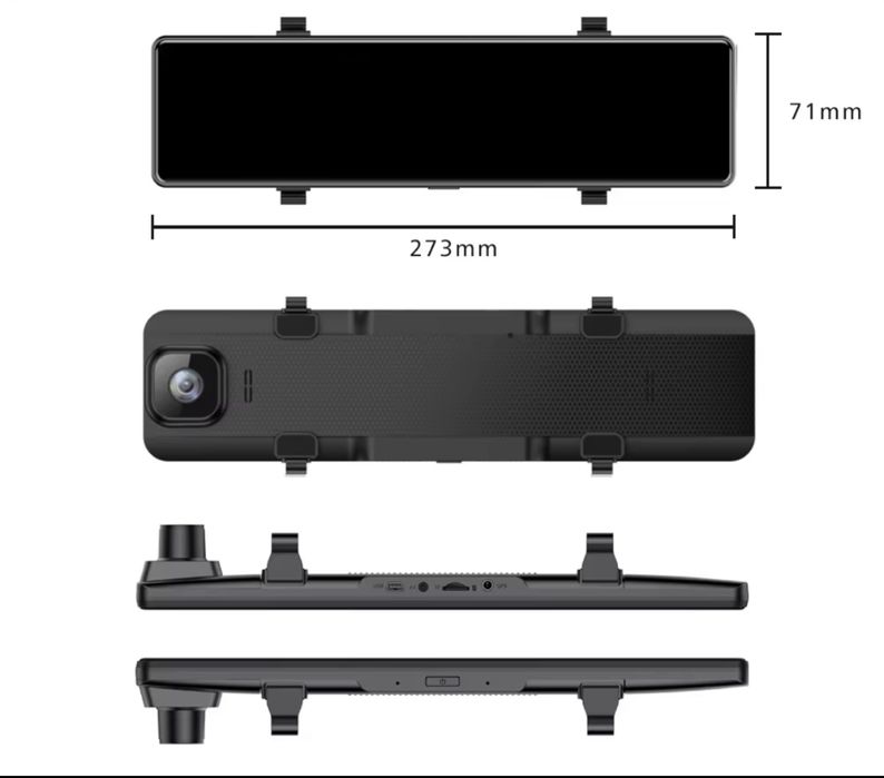 ПОТУЖНЕ Дзеркало-відеореєстратор Carplay. Гарантія!