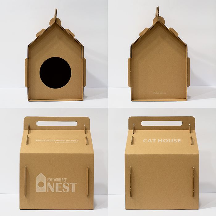 Будинок для кота хатка домик