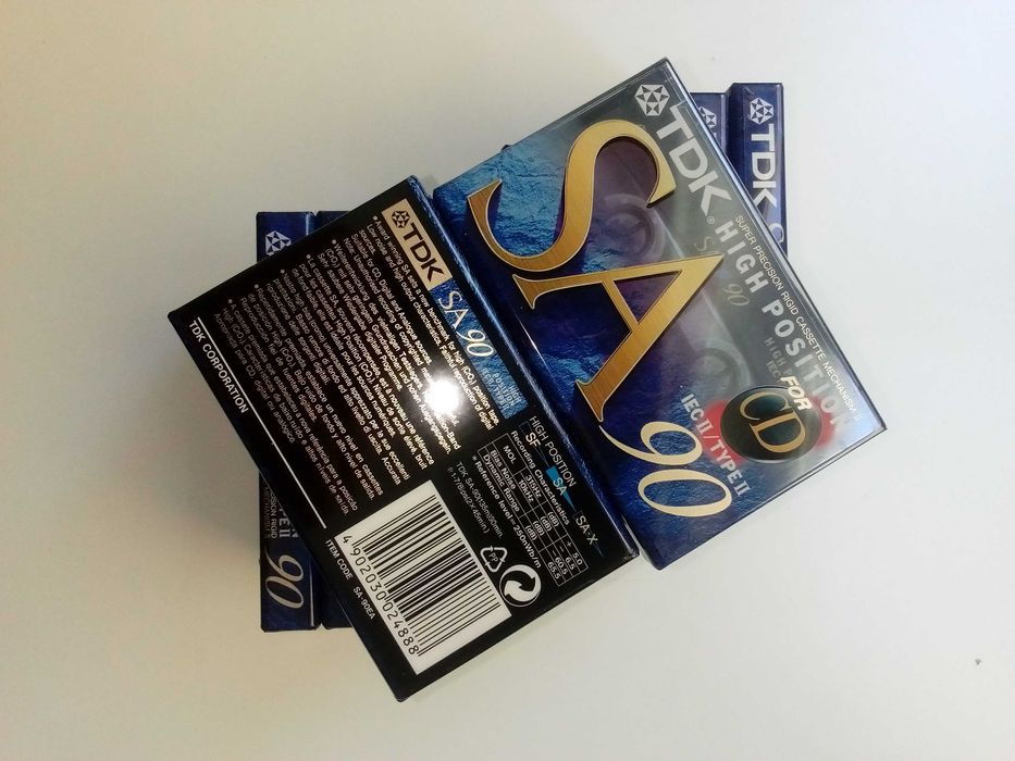 TDK SA-90 Audio Cassette. Sealed.64286621207171120