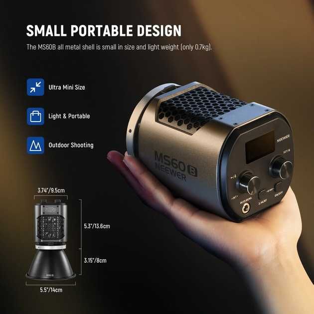 Студійне(фото-відео)освітлення NEEWER MS60B