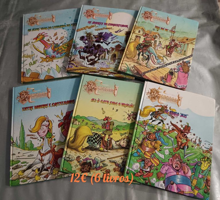 Brinquedos e livros para crianças