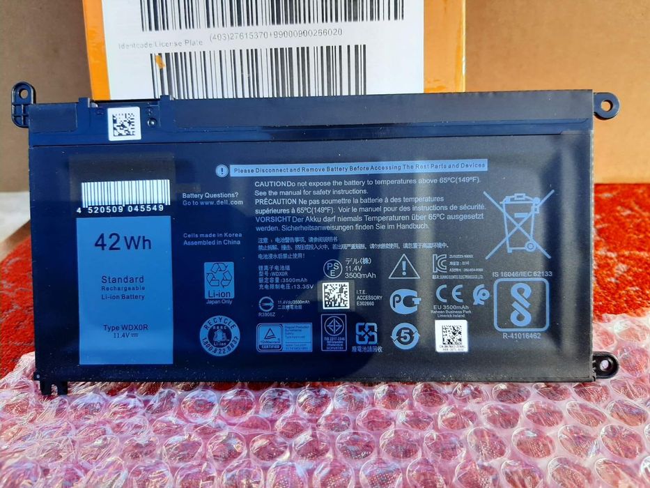 Акумулятор новий до ноутбука Dell