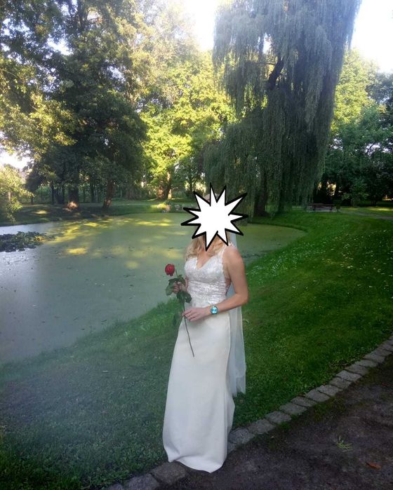 Suknia ślubna xs w stanie idealnym!