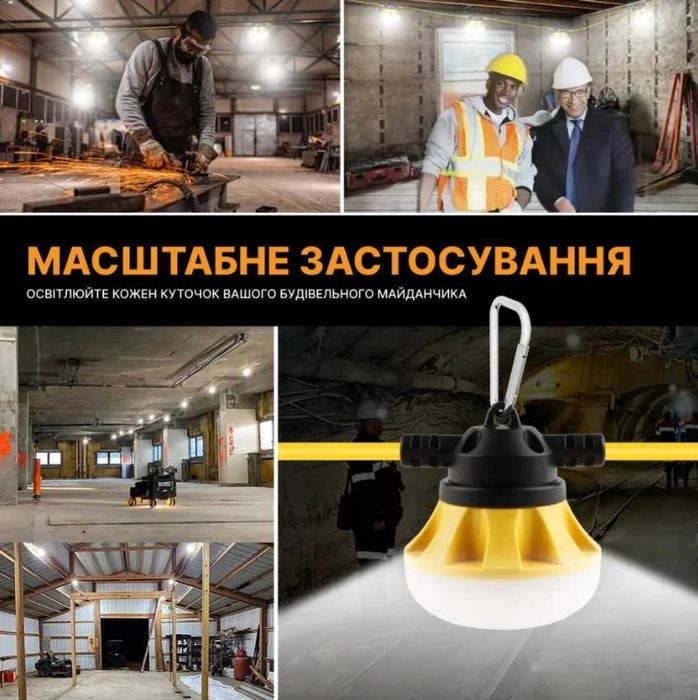 МІЦНА гірлянда з яскравими лампами