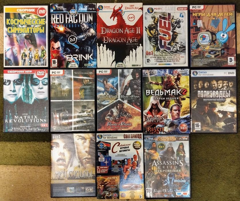 Диск з грою  Mass effect