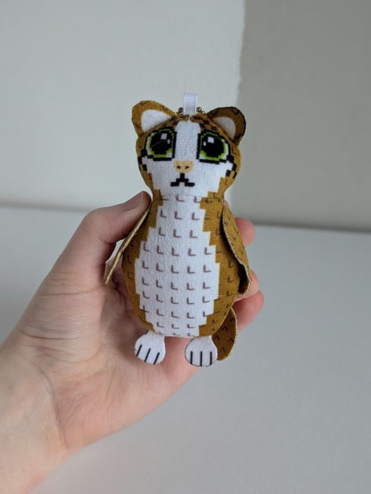 Брелок Meowl Brainrot Полуничний Слон Dragon Cannelloni 67