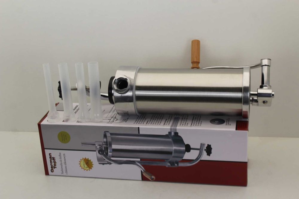 Nadziewarka do KIEŁBAS 3 kg + LEJKI W ZESTAWIE Szpryca do mięsa