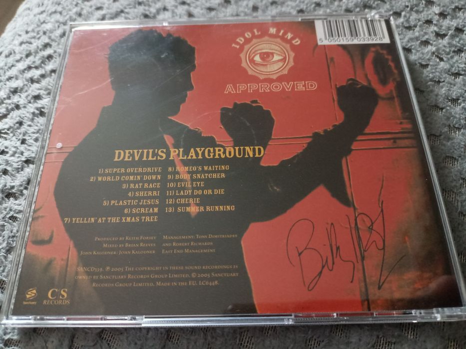 Billy Idol - Devil's Playground (CD, Album)(vg+)