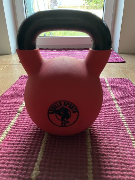 Kettlebell Gorilla gumowany 22 kg