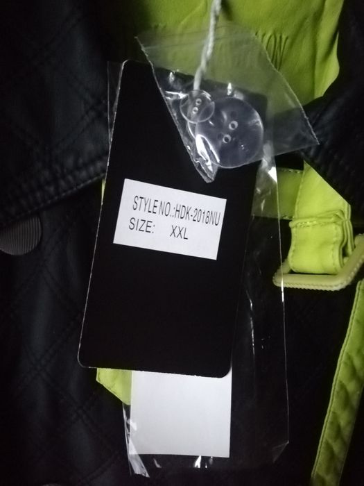 Nowa kurtka płaszcz damski eko skórka w xl/xxl