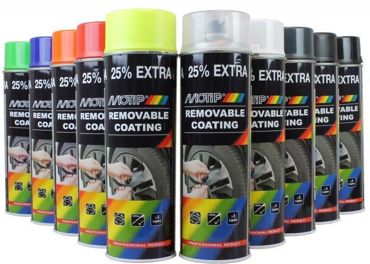 Рідка гума (фарба-плівка) Motip Removable Coating, 500 мл