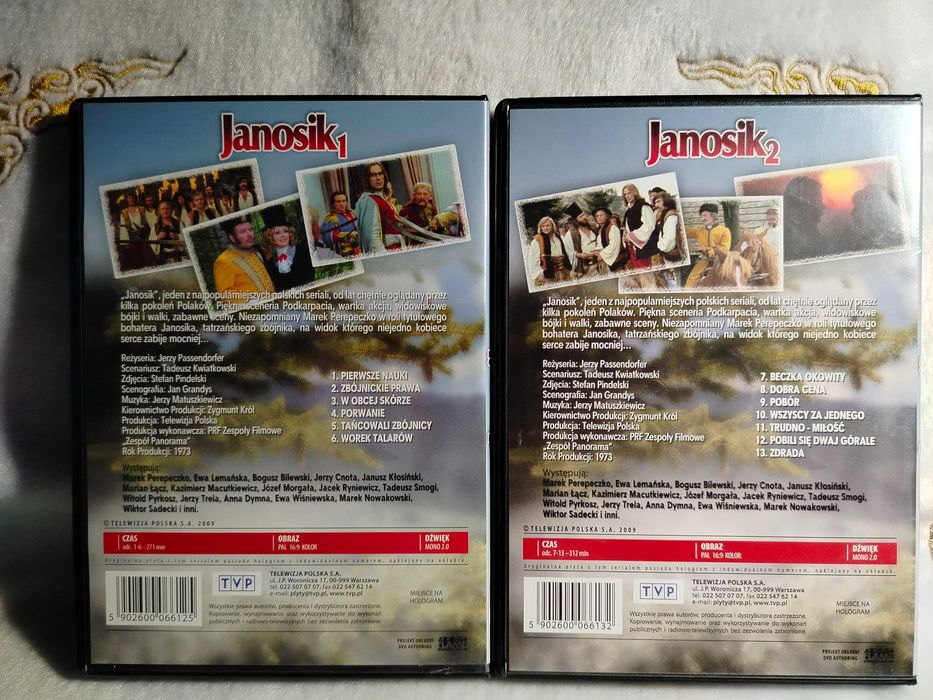 Janosik DVD odc.1-13 Pakiet 4 DVD