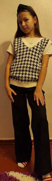 Штани палаццо на дівчинку