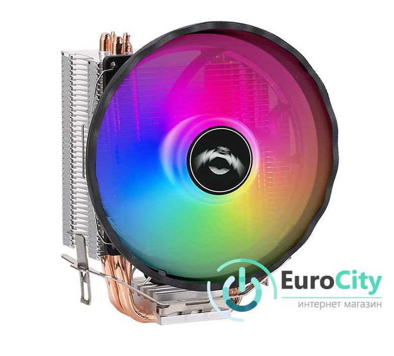 Кулер до процесора (CPU) QiuzAim QZ810-RGB-PWM 4-pin (TDP - 140 Вт)