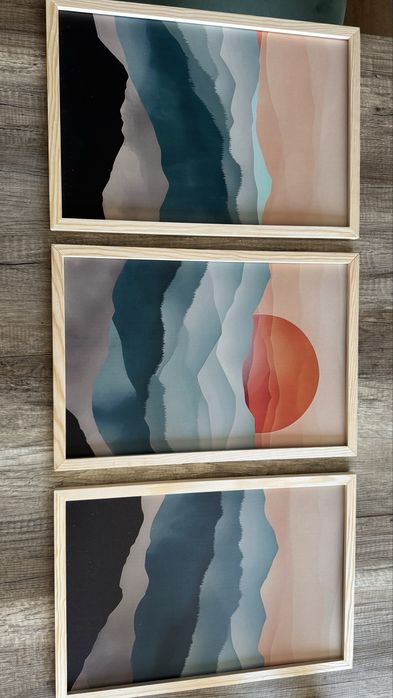 Conjunto 3 quadros