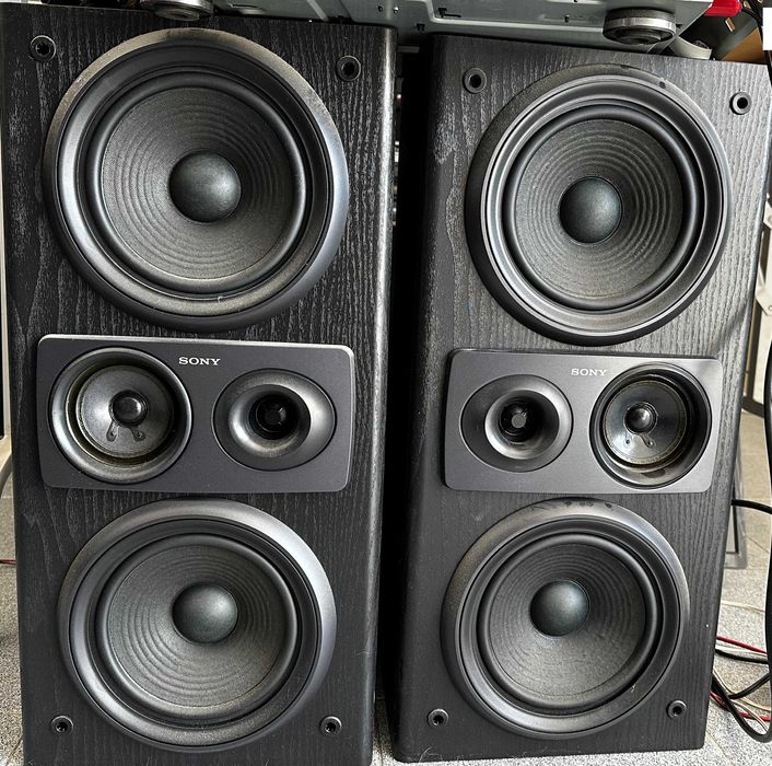 vendo par colunas sony 200w cada