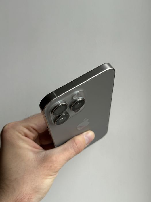 iPhone 15 Pro Max 256 Gb Natural Titanium АКБ 93% Физ Сим