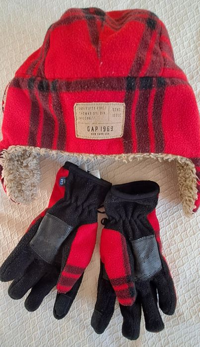 Conjunto gorro + luvas Gap L/XL Kids