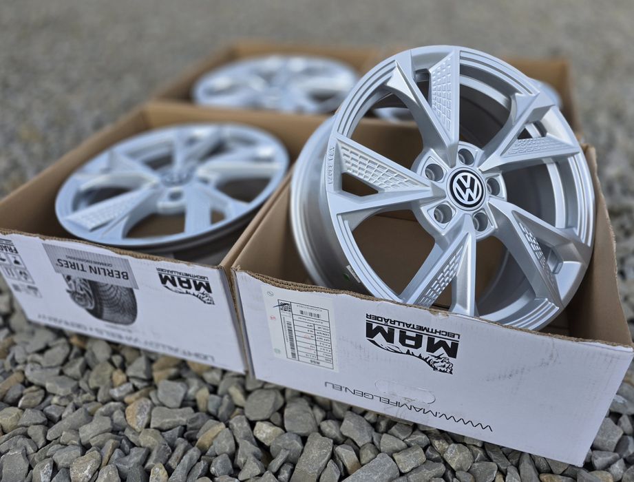 ALUFELGI Audi Volkswagen Skoda Seat 5x112 17 Nowe Niemieckie