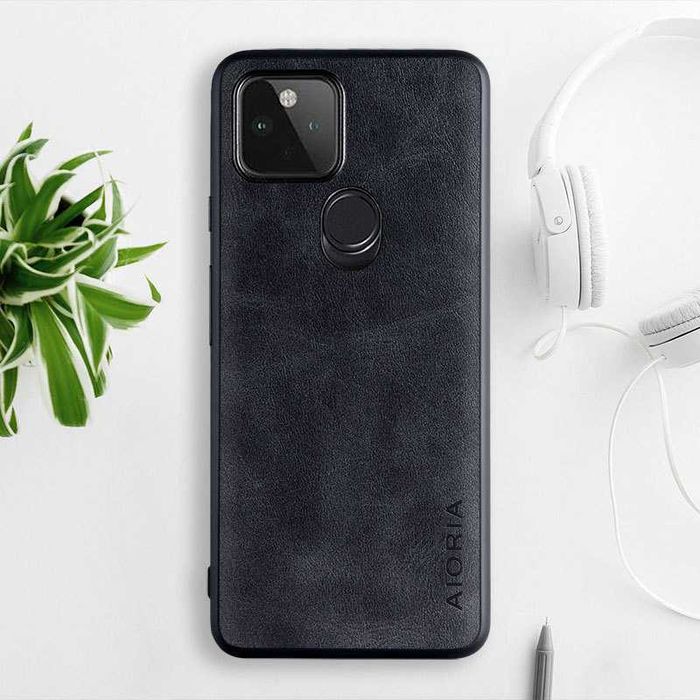 Кожаный чехол для Pixel 4 A 5G XL AIORIA LEATHER Чохол
