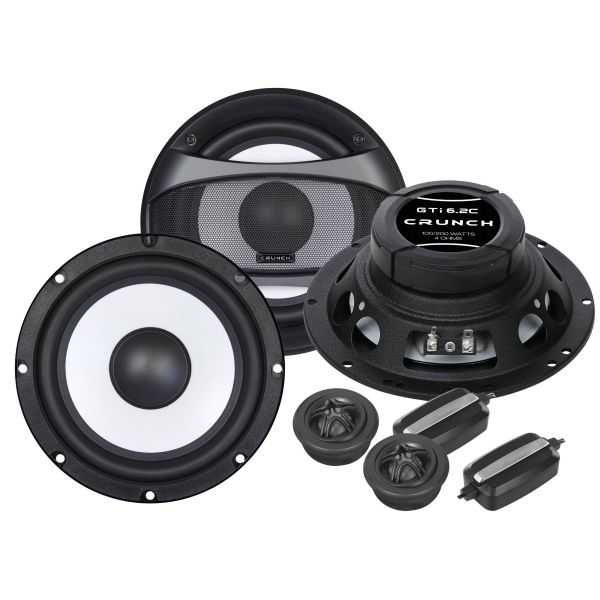Crunch GTI6.2E system odesparowany 165mm EM-AUDIO Tomaszów Lub  Wysyłka gratis !!!