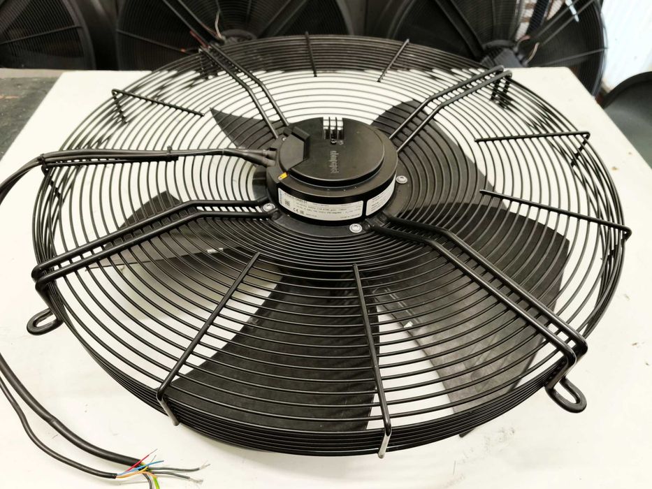 Ventiladores industriais com variador de velocidade