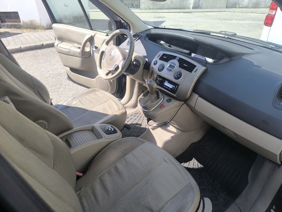 Renault Scenic 7 lugares cx automática com teto de abrir + teto panorâmico