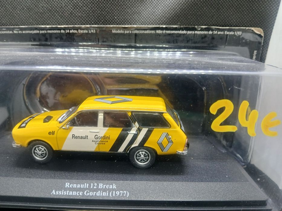 Carrinhas de assistência  de Ralies  escala 1/43