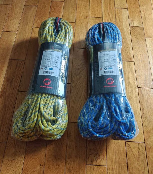 Lina połówkowa Mammut Phoenix Dry 8.0mm 2x60m