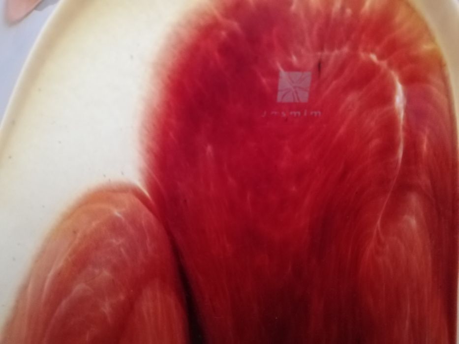 Peça de decoração em vidro artesanal JASMIN