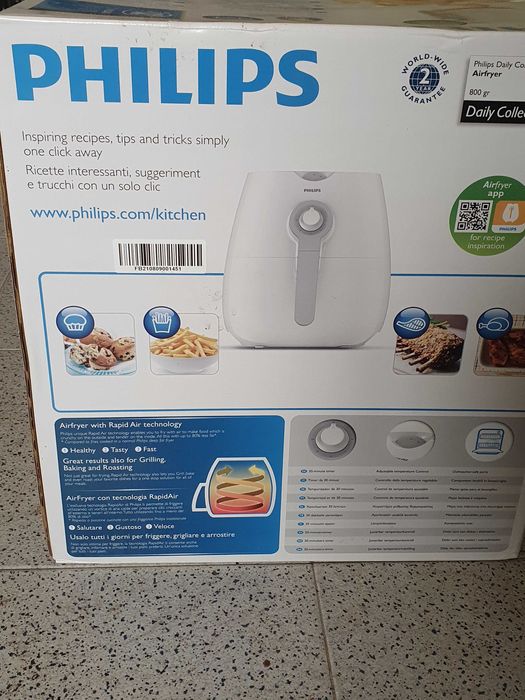 Airfryer Philips Novo, na embalagem original