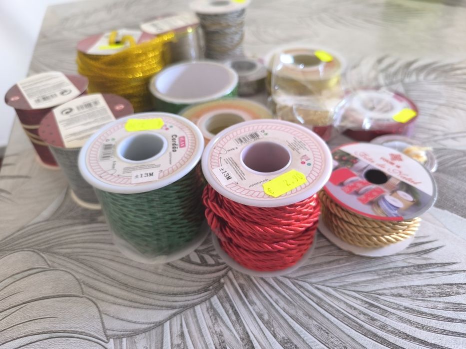 Várias Fitas para decoração