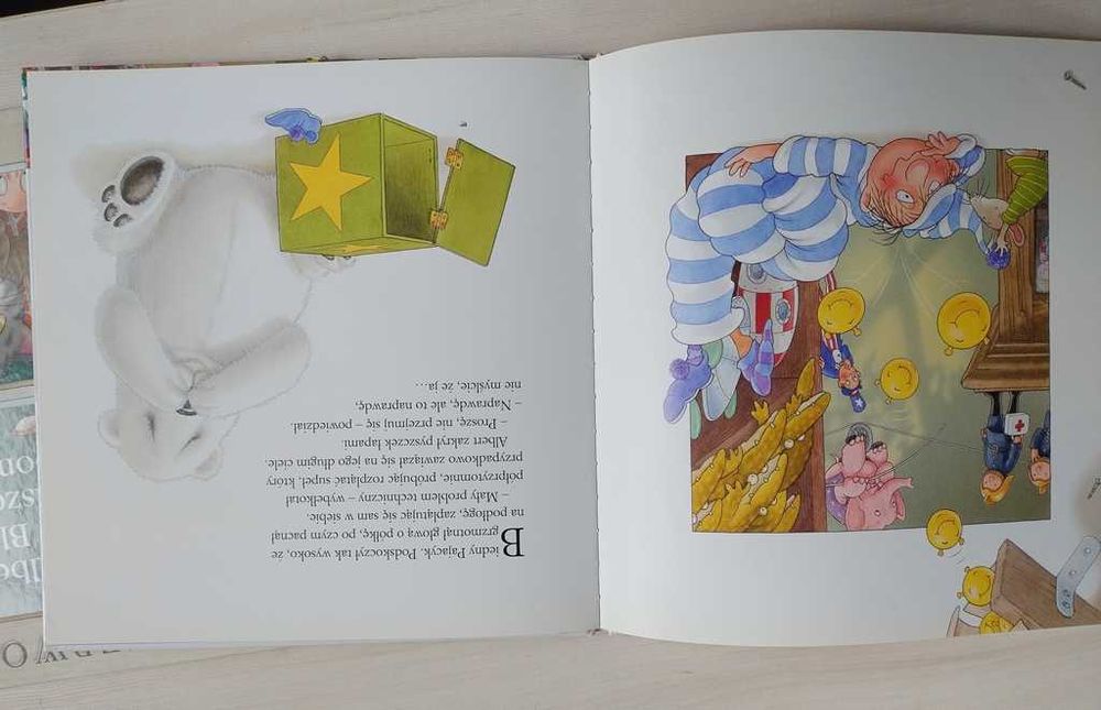 Nick Butterworth Albert Le Blanc i Albert Le Blanc rusza na pomoc