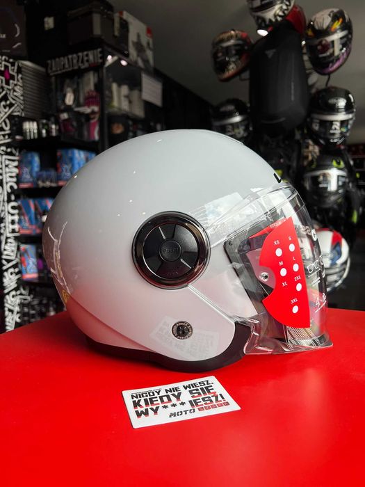 Kask motocyklowy LS2 OF620 CLASSY PEARL GREY 'XL/pytaj o dostępność