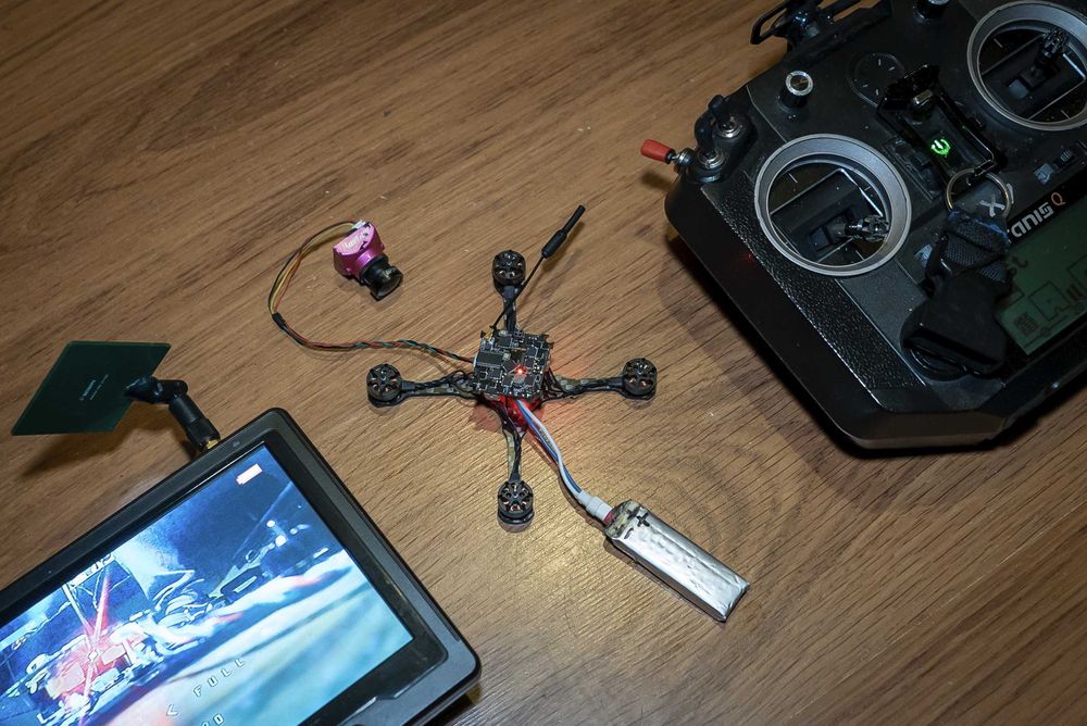 Kontroler lotu Happymodel F4 2G4 ELRS- AIO 5in1