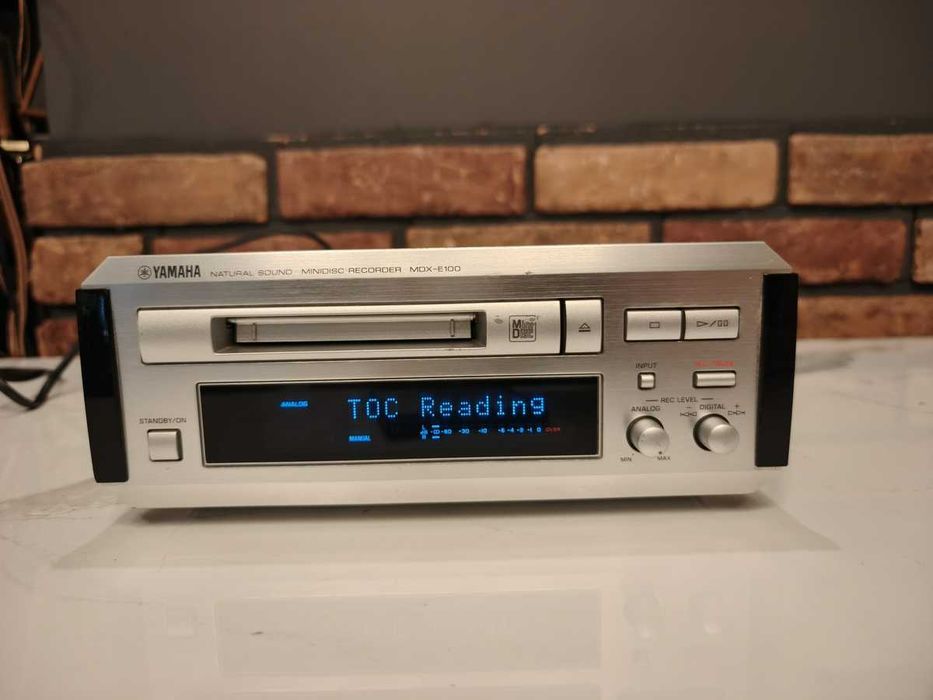 YAMAHA MDX-E100 ! Rzadki odtwarzacz MiniDisc ! Do naprawy