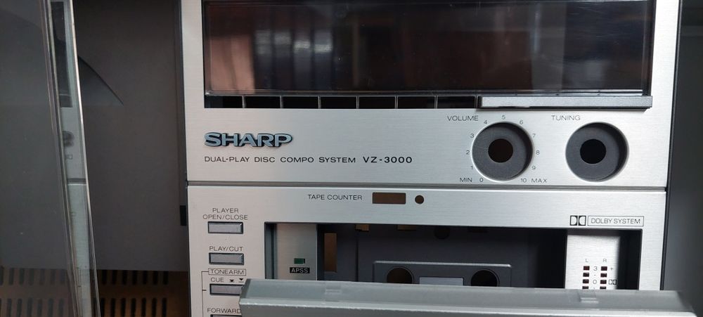 Sharp VZ-3000 Caixa e manuais.