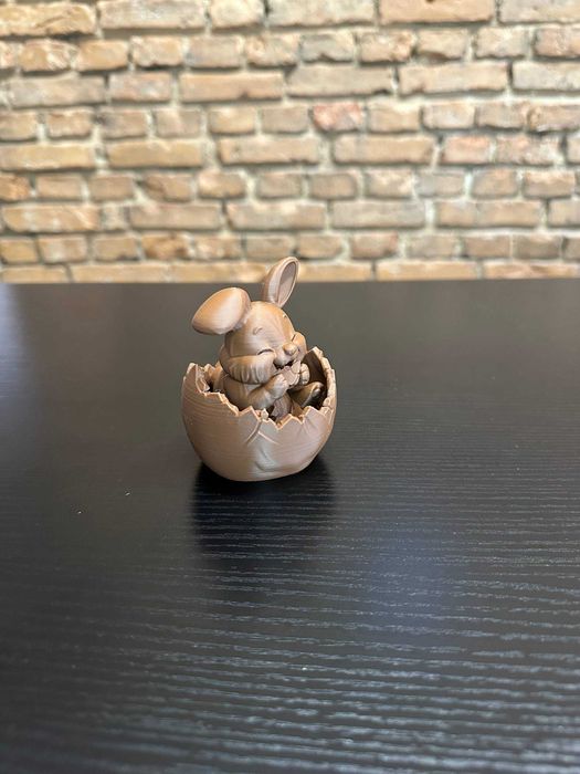 Króliczek w jajku 3D | Unikalna dekoracja wielkanocna
