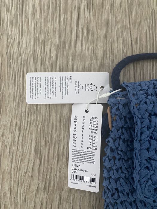 Torebka Esprit granatowa nowa