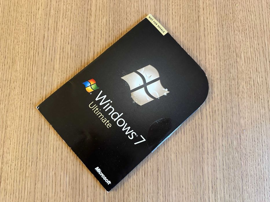 Windows 7 Ultimate - płyta DVD promocyjna (Not for Resale) w kopercie