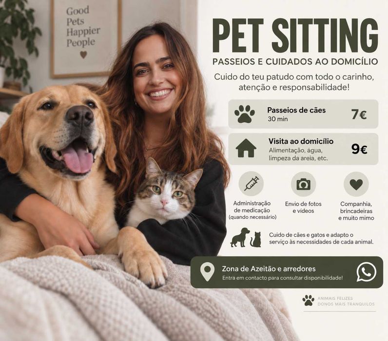 Pet Sitting & Passeios de Cães
