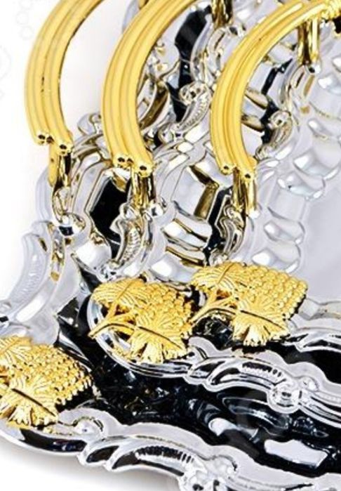 BERGNER поднос 33.5*24 см Хромированная сталь