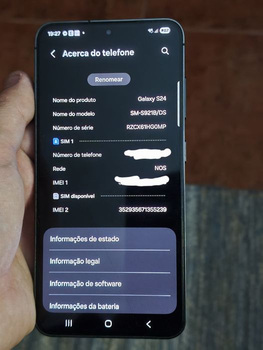 Vendo Samsung Galaxy S24 256gb/8gb desbloqueado, onyx black