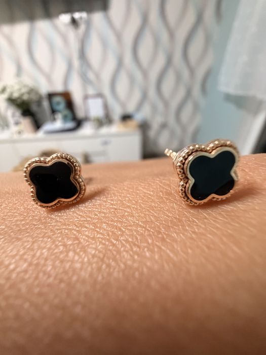 Сережки van cleef